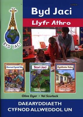 Book cover for Byd Jaci: Llyfr Athro - Daearyddiaeth Cyfnod Allweddol Un