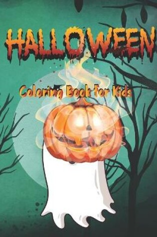 Cover of Halloween Coloring Book for kids