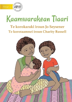 Book cover for Feeding Shari - Kaamwarakean Tiaari (Te Kiribati)