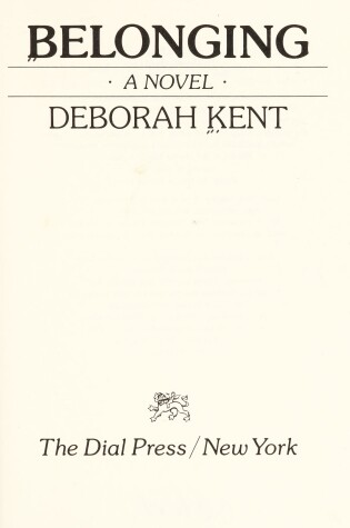 Cover of Belonging