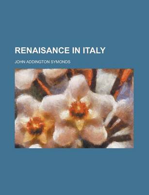 Book cover for Renaisance in Italy