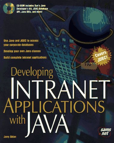 Cover of Developing Intranet Applications with Java