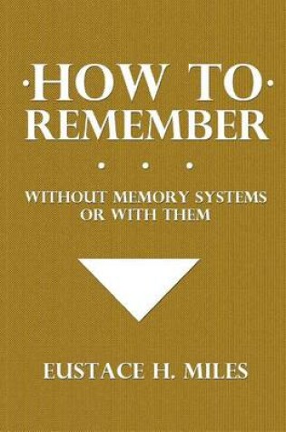 Cover of How to Remember