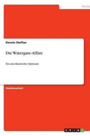 Cover of Die Watergate-Affare