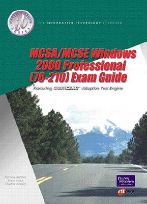 Book cover for MCSA/MCSE Windows 2000 Professional (70-210) (package)