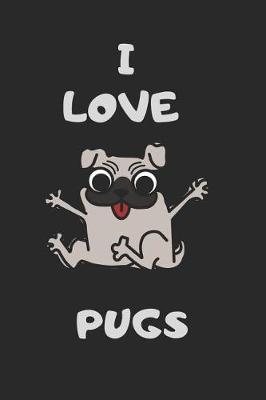 Book cover for I Love Pugs