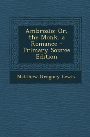Cover of Ambrosio