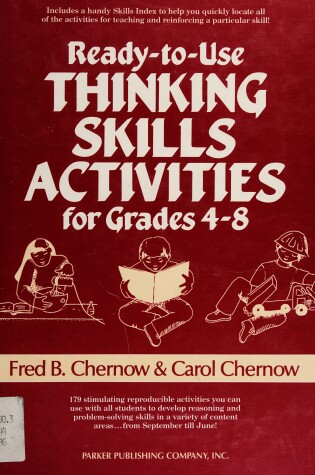 Cover of Ready-to-Use Thinking Skills Activities for Grades 4-8