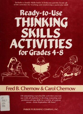 Book cover for Ready-to-Use Thinking Skills Activities for Grades 4-8