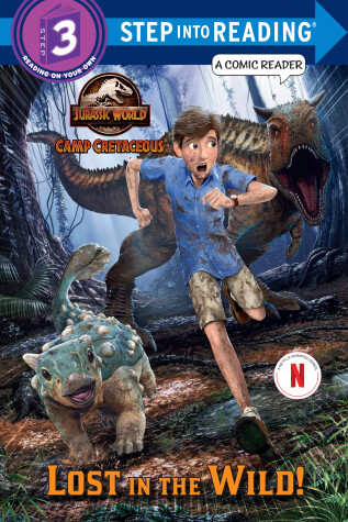 Book cover for Lost in the Wild! (Jurassic World: Camp Cretaceous)