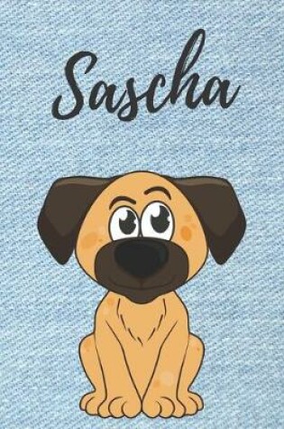 Cover of Sascha Hunde Notizbuch / Malbuch / Tagebuch / Journal / DIN A5 / Geschenk