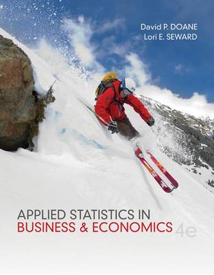 Book cover for Applied Statistics in Business & Economics with ConnectPlus Access