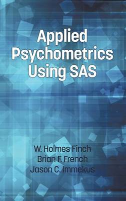 Book cover for Applied Psychometrics Using SAS