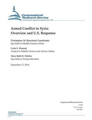 Cover of Armed Conflict in Syria