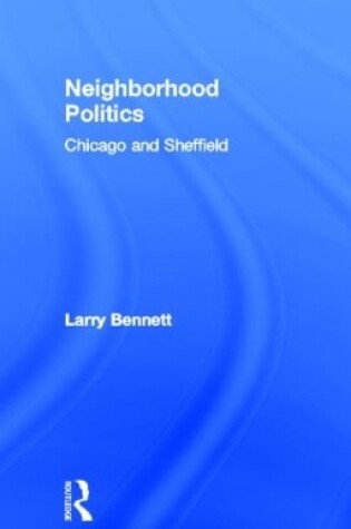Cover of Neighborhood Politics
