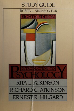 Cover of Study Guide for Atkinson, Atkinson and Hilgard's Introduction to Psychology, Eighth Edition