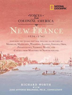 Book cover for Voices from Colonial America