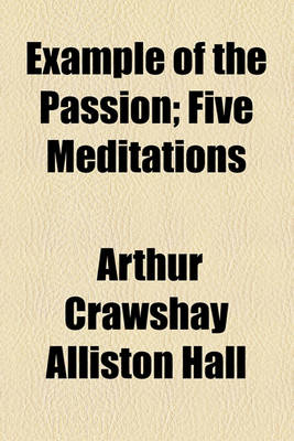 Book cover for Example of the Passion; Five Meditations