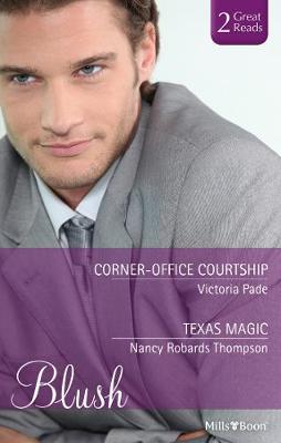 Book cover for Corner-Office Courtship/Texas Magic