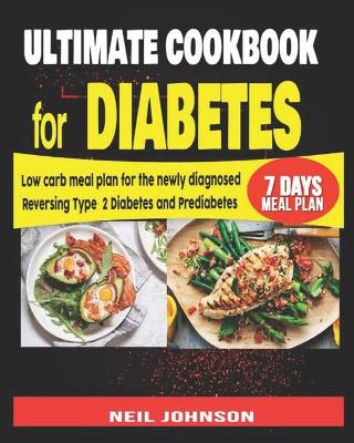 Book cover for ULTIMATE COOKBOOK for DIABETES