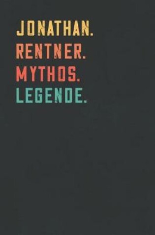 Cover of Jonathan. Rentner. Mythos. Legende.