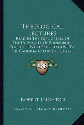 Book cover for Theological Lectures Theological Lectures