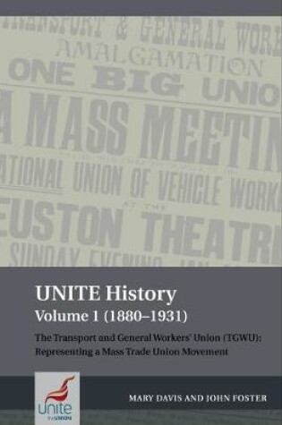 Cover of UNITE History Volume 1 (1880-1931)
