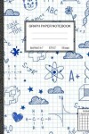 Book cover for Graph Paper Notebook, Quad Ruled 5 squares per inch