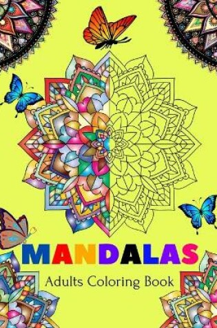 Cover of Mandalas Adults Coloring Book