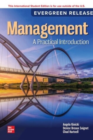 Cover of Management: A Practical Introduction: 2024 Release ISE