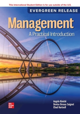 Book cover for Management: A Practical Introduction: 2024 Release ISE