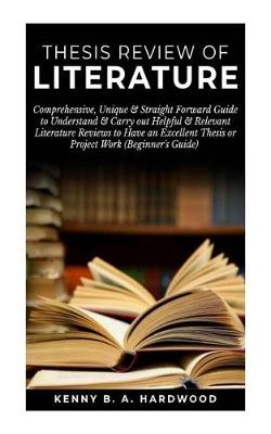 Book cover for Thesis Review of Literature