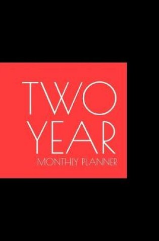 Cover of Two Year Monthly Planner