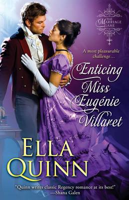 Book cover for Enticing Miss Eugenie Villaret