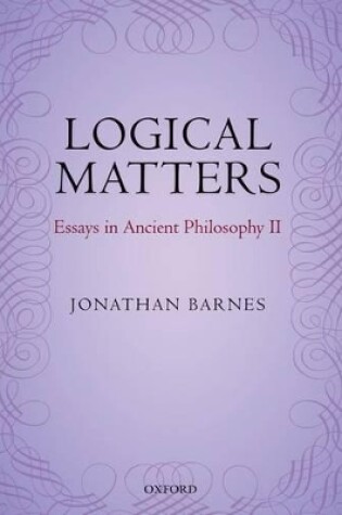 Cover of Logical Matters
