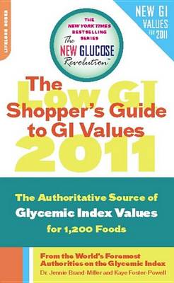 Book cover for The Low GI Shopper's Guide to GI Values 2011