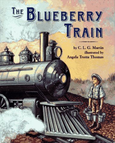 Book cover for The Blueberry Train