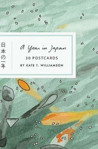 Cover of Year in Japan Postcard Book