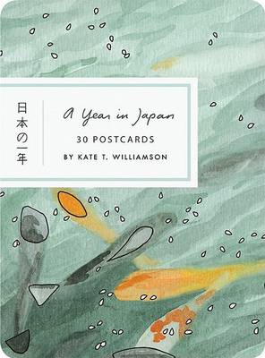 Book cover for Year in Japan Postcard Book