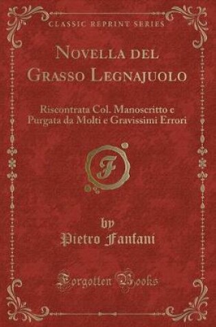 Cover of Novella del Grasso Legnajuolo