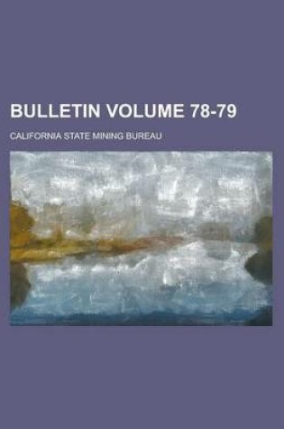 Cover of Bulletin Volume 78-79