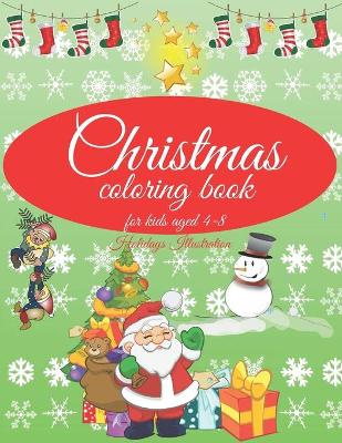 Book cover for Christmas Coloring book