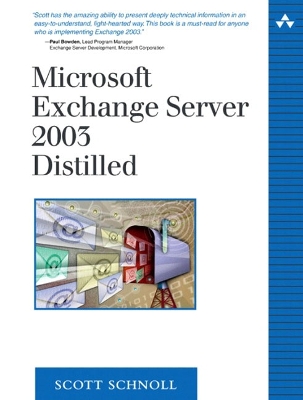 Book cover for Microsoft Exchange Server 2003 Distilled