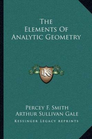 Cover of The Elements of Analytic Geometry