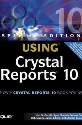 Cover of Special Edition Using Crystal Reports 10