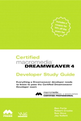 Book cover for Certified Macromedia Dreamweaver 4 Developer Study Guide