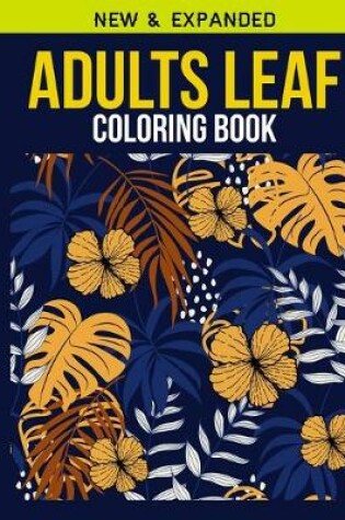 Cover of Adults Leaf Coloring Book
