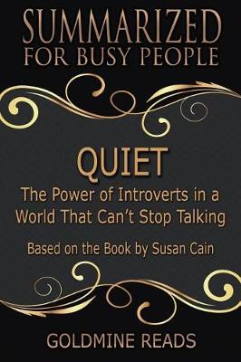 Book cover for Quiet - Summarized for Busy People