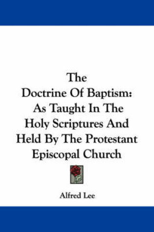 Cover of The Doctrine of Baptism