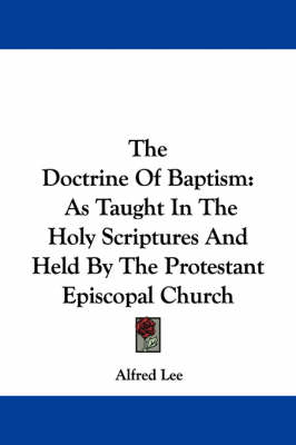 Book cover for The Doctrine of Baptism